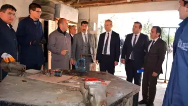 Kaymakam Maslak'tan Mesleki Lise Ziyareti