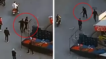 Husumetlisi ile eşi ve kızını av tüfeğiyle vurup kaçtı