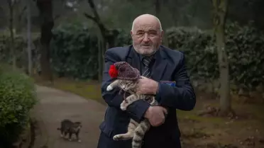 Huzurevinde Kedili Yaşam