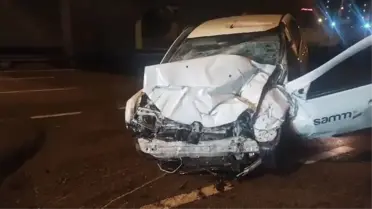 Maltepe'de Kaza: Sürücü Hastaneye Kaldırıldı