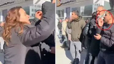 Kayyum protestolarında skandal anlar! İsrail lehine slogan attı