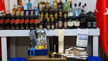 Zeytinburnu'nda Sahte İçki Operasyonu