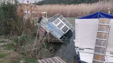 Muğla'da Fırtına Balıkçı Teknesini Batırdı