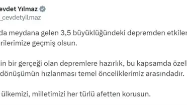 Cevdet Yılmaz: Kentsel Dönüşüm Hızlanmalı
