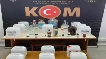 Burdur'da Sahte İçki Operasyonu