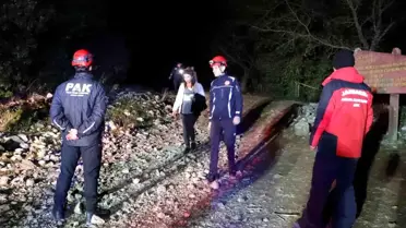 Antalya'da Doğa Yürüyüşünde Heyelan Krizi