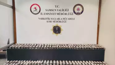 Samsun'da Uyuşturucu Operasyonu