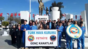 THK Fethiye'de 100. Yıl Kutlaması