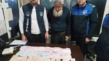 Dilenciden 22 Bin Lira Çıktı