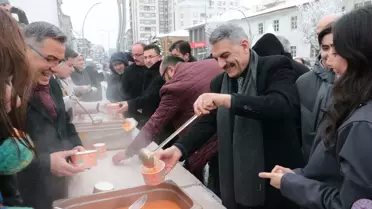Yozgat'ta Arabaşı Çorbası İkramı