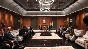 DEM Parti İmralı Heyeti Barzani ile Görüştü