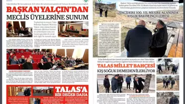 Gazete Talas'ın Son Sayısı Yayınlandı