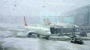 İstanbul Havalimanı'nda Karla Mücadele