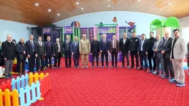 Bayburt'ta Kapalı Çocuk Oyun Alanı Açıldı