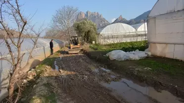 Mihalgazi'de Tarım Yolları Güçleniyor