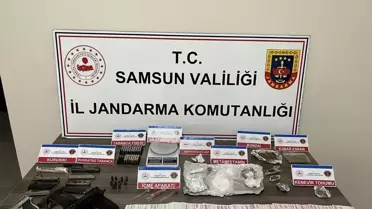 Samsun'da Uyuşturucu Operasyonu: 4 Gözaltı