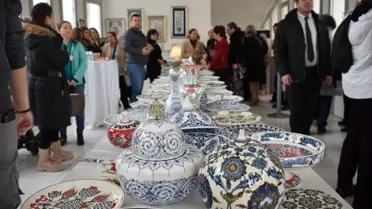 Kış Okulları'nda Çini Sergisi