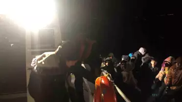 Ayvacık'ta 44 Kaçak Göçmen Yakalandı