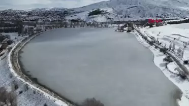 Sivas'ta Sert Kış Devam Ediyor: Sıcaklık Eksi 10 Dereceye Düştü