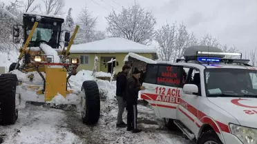 Kapatılan Yol Açıldı, Kalp Hastası Kurtarıldı