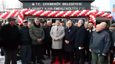 Çekmeköy'de Emeklilere Özel Kültürevi Açıldı