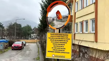 Amasya'da Kör Nokta Aynası 7. Defa Kırıldı