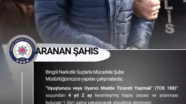 Bingöl'de Cezaevi Kaçkını Yakalandı