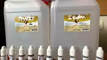 Kırıkkale'de Kaçak Alkol Operasyonu: 10 Litre Etil Alkol Ele Geçirildi