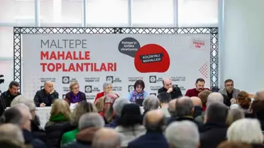 Maltepe'de Kentsel Dönüşüm Toplantısı Düzenlendi