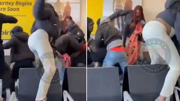 Havalimanında 'Braveheart' filmini andıran kavga viral oldu