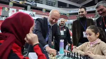 Kocasinan'da Satranç İl Birinciliği Turnuvası Başladı