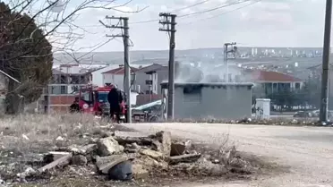 Eskişehir'de Trafo Yangını