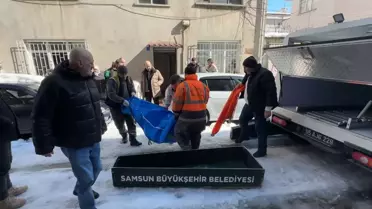 Samsun'da sobadan sızan karbonmonoksit gazı yaşlı çifti hayattan kopardı
