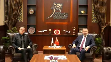 Rektör Kırışık Savcı Yılmaz'ı Ağırladı