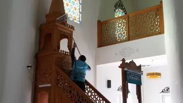Silivri Belediyesi'nden Ramazan Öncesi Cami Temizliği