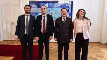 Çin Yabancı Ülkelerle Dostluk Derneği Başkanı İzmir'de
