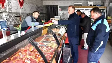 Sivas'ta Ramazan Öncesi Kasap ve Market Denetimleri Yapıldı