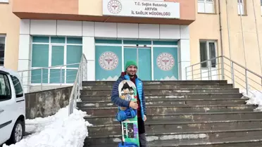 Artvin'de Snowboardlu İş Yolculuğu