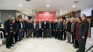 Manavgat Belediyesi'nden Emekli Çalışanlara Teşekkür Yemeği