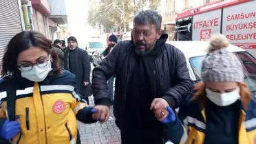 Samsun'da İntihar İddiası ve Ev Yangını