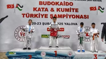 Wushu Kung Fu Türkiye Şampiyonası'nda Karabük rüzgarı esti