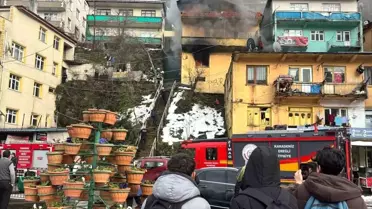 Ereğli'de Yangın: 1 Kişi Dumandan Etkilendi