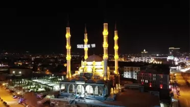Çorum'da İlk Teravih Coşkusu