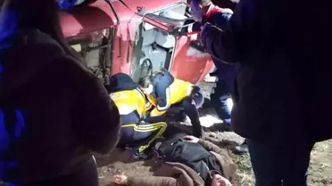 Tokat'ta Otomobil Devrildi: 1 Yaralı