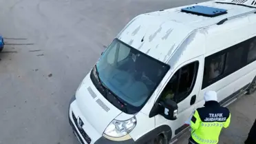 Bolvadin'de Jandarma Dron ile Denetim Yaptı
