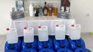 Balıkesir'de Kaçak Alkol Operasyonu