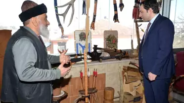 Kaymakam, Geleneksel El Sanatlarını İnceledi