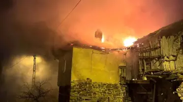 Kızılcahamam'da Yangın İhbarı