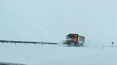 Ardahan'da 10 Köy Yolu Kapandı