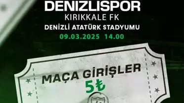 Denizlispor'dan Bilet Fiyatlarına İndirim